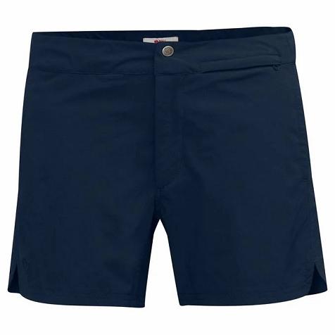 Fjallraven Women High Coast Shorts Navy PH326575 Philippines